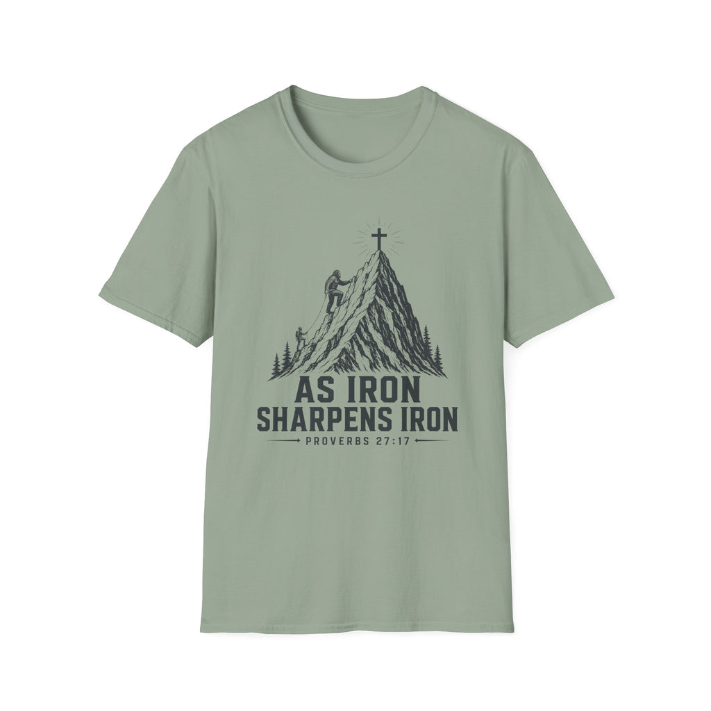 As Iron Sharpens Iron Bigfoot Mtn T-Shirt