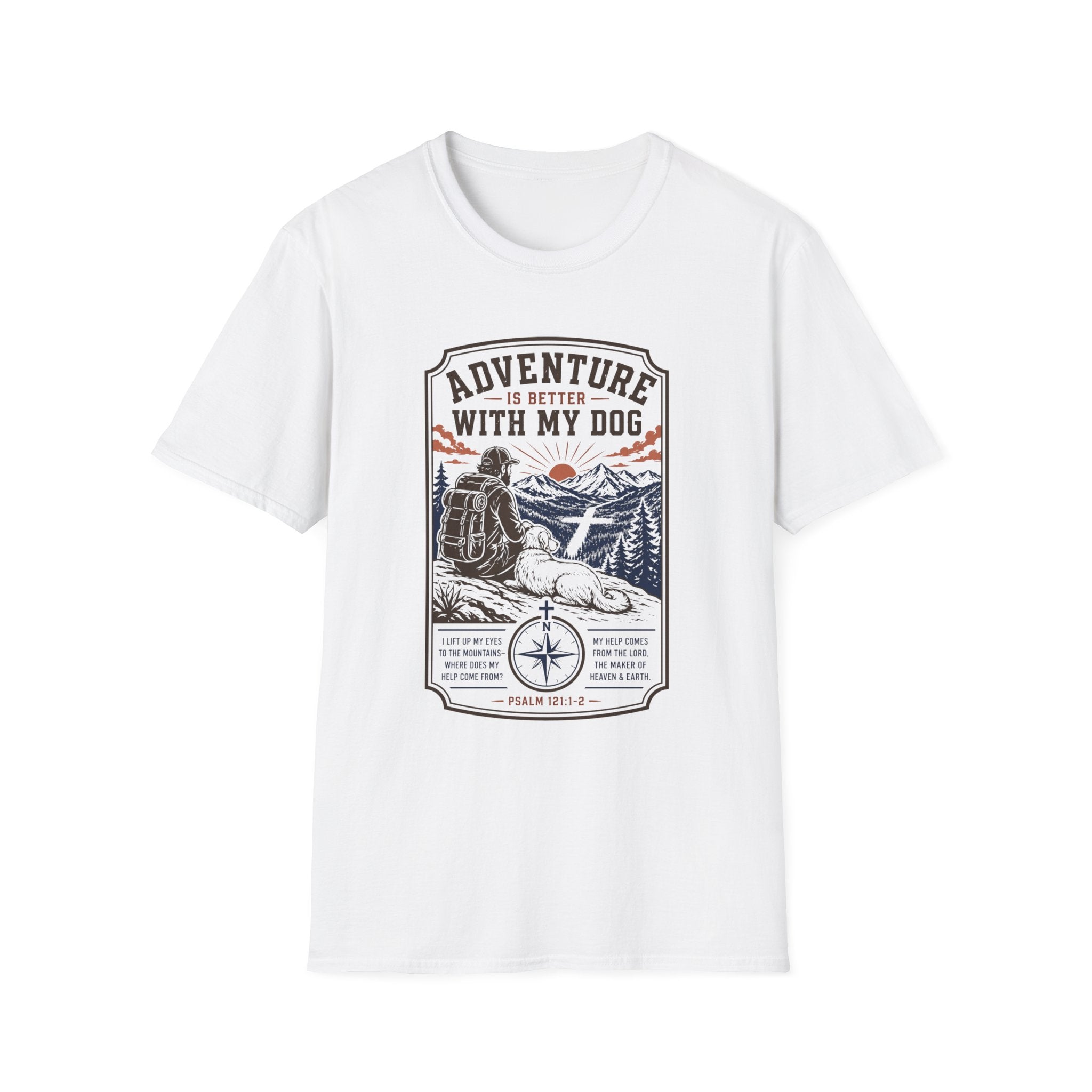 Adventure Is Better With My Dog Badge T-Shirt