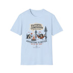 Faithful Companion Dog in Hammock T-Shirt