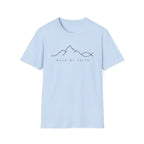 Walk By Faith Line Art T-shirt