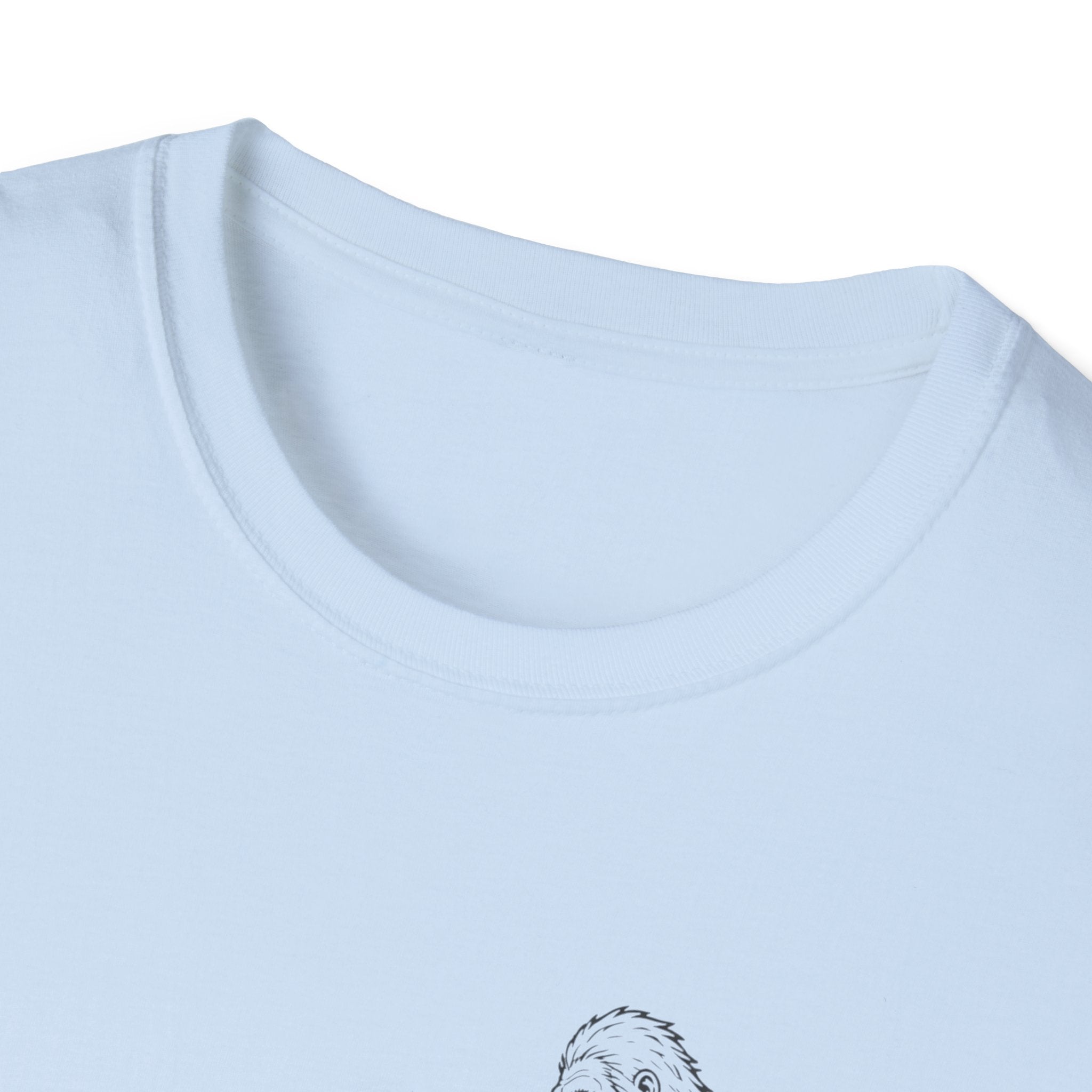 Bigfoot Be Still Holding Cross T-Shirt