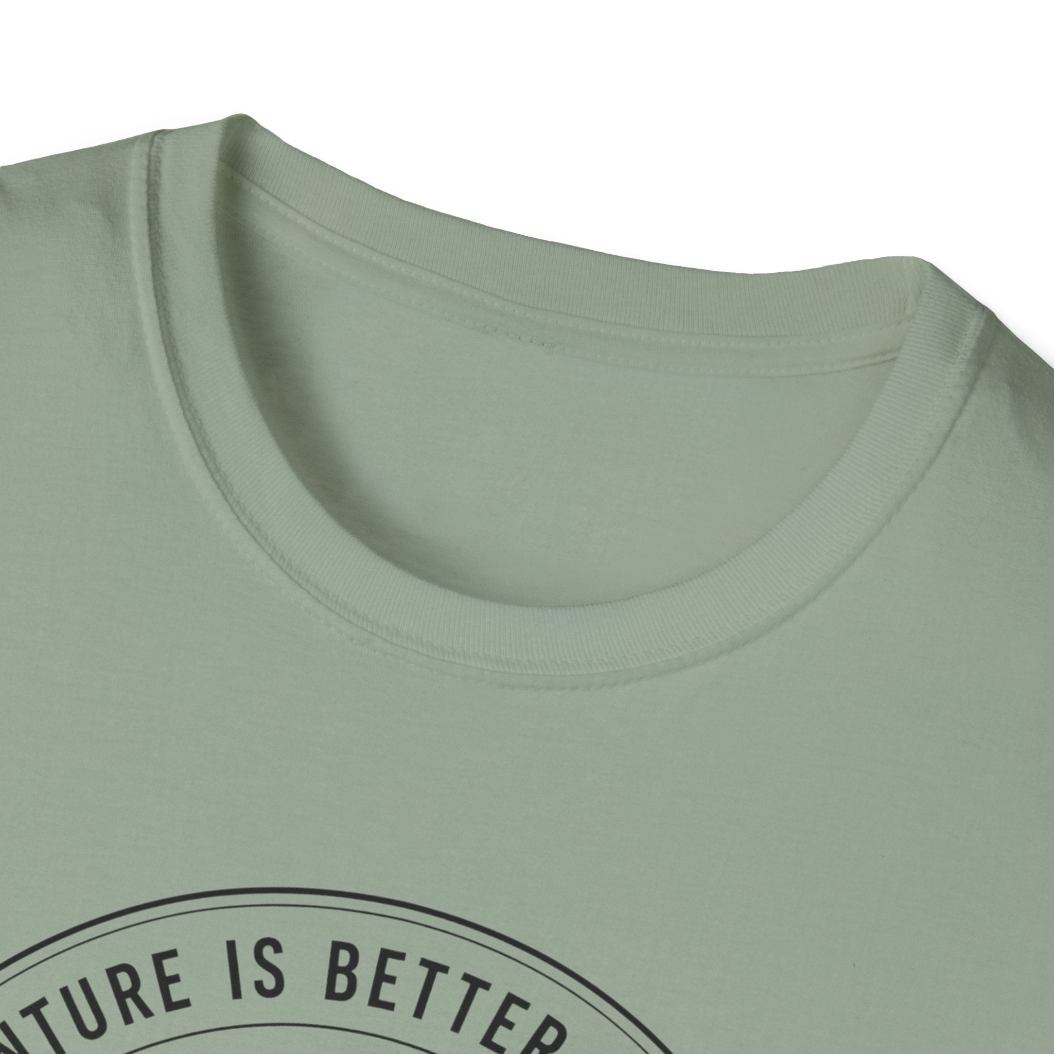 Adventure Is Better With My Dog Circle T-Shirt — Hiking Dog Lover Tee