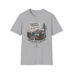 Faithful Companion Dog With Female T-Shirt