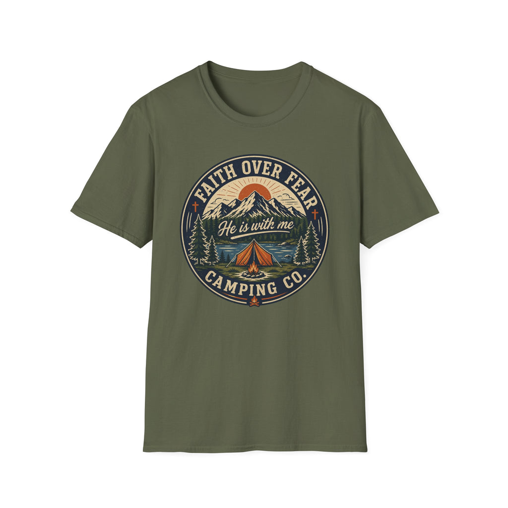 Faith Over Fear Camping Co T-Shirt