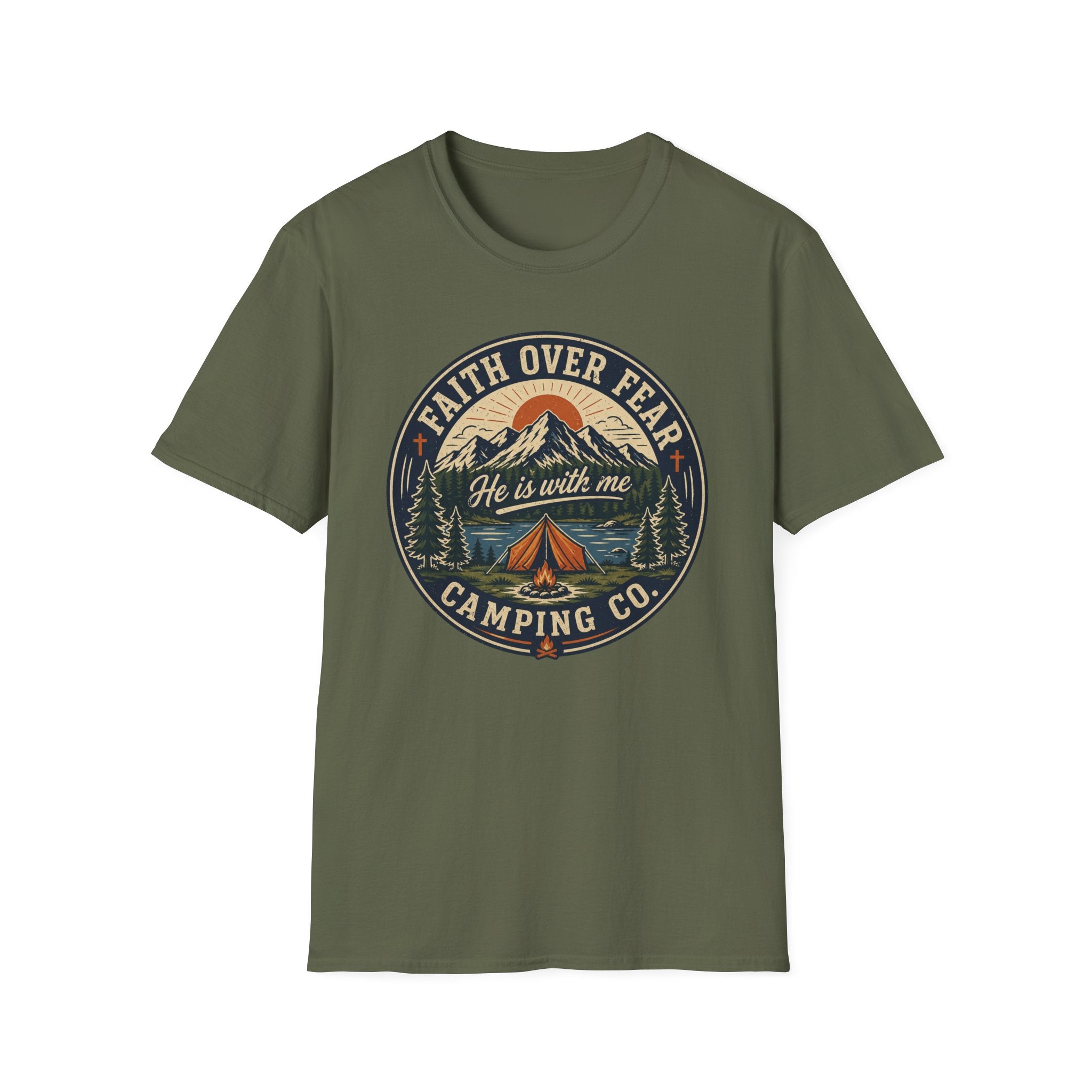 Faith Over Fear Camping Co T-Shirt
