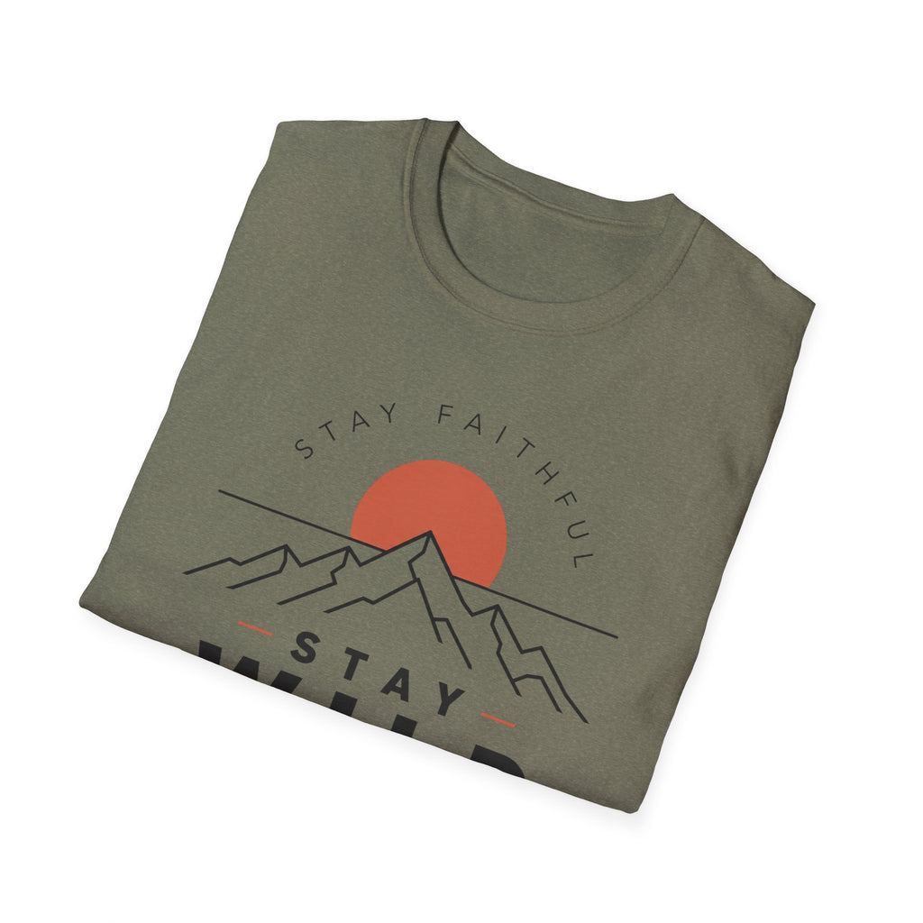 Stay Faithful Stay Wild Minimal T-Shirt