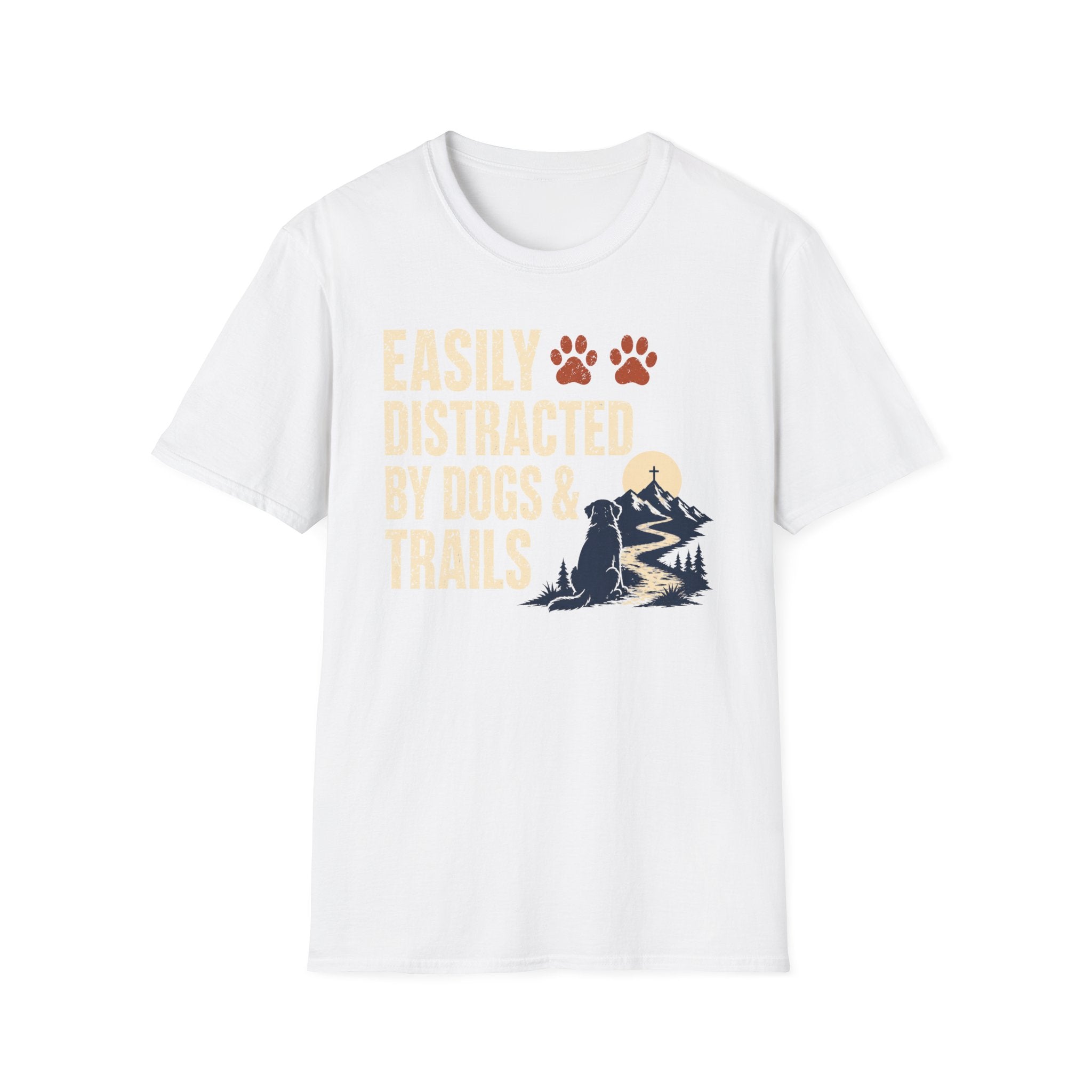Easily Distracted Dogs & Trails T-Shirt