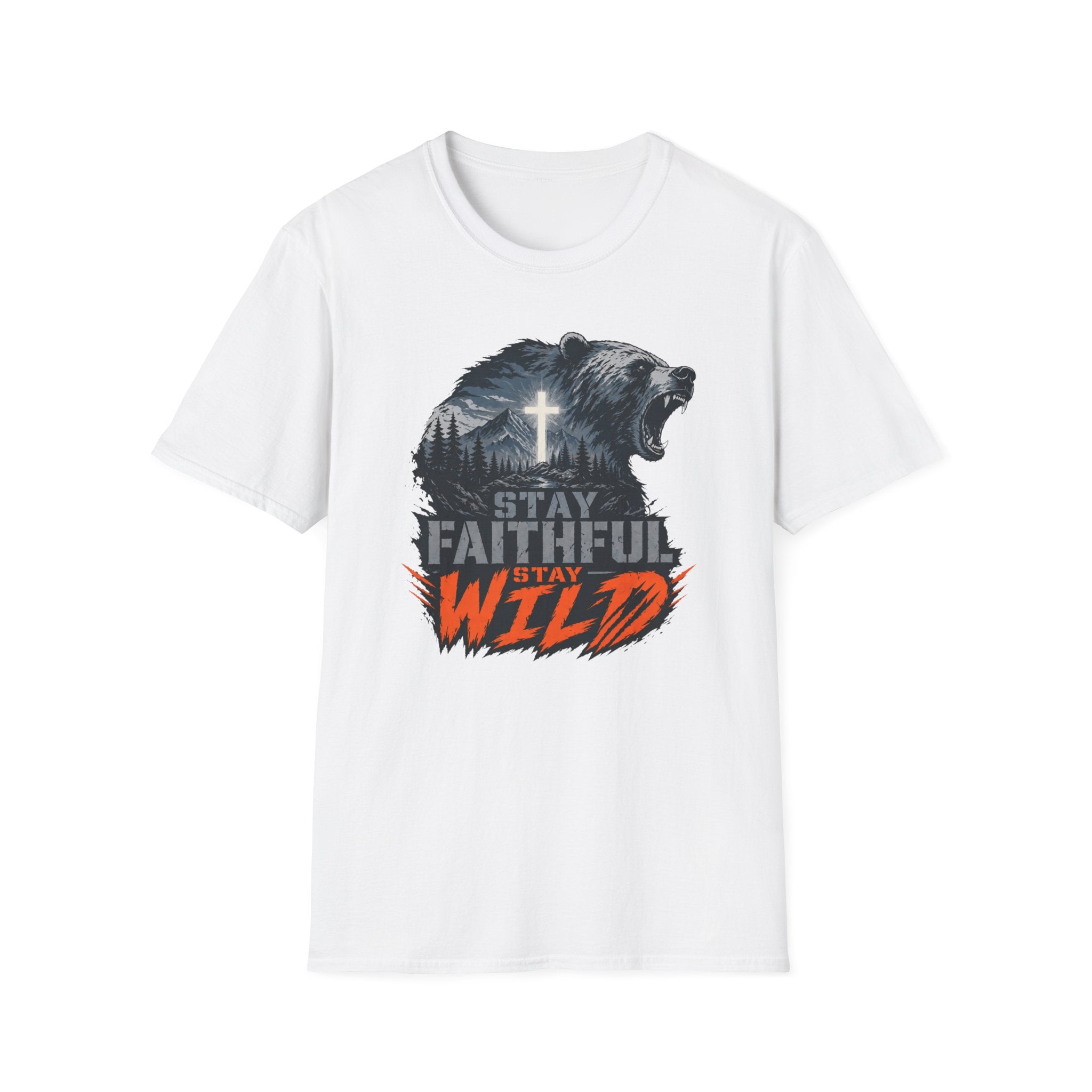 Stay Faithful Stay Wild Bear T-Shirt