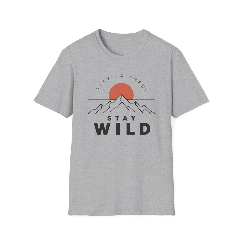 Stay Faithful Stay Wild Minimal T-Shirt