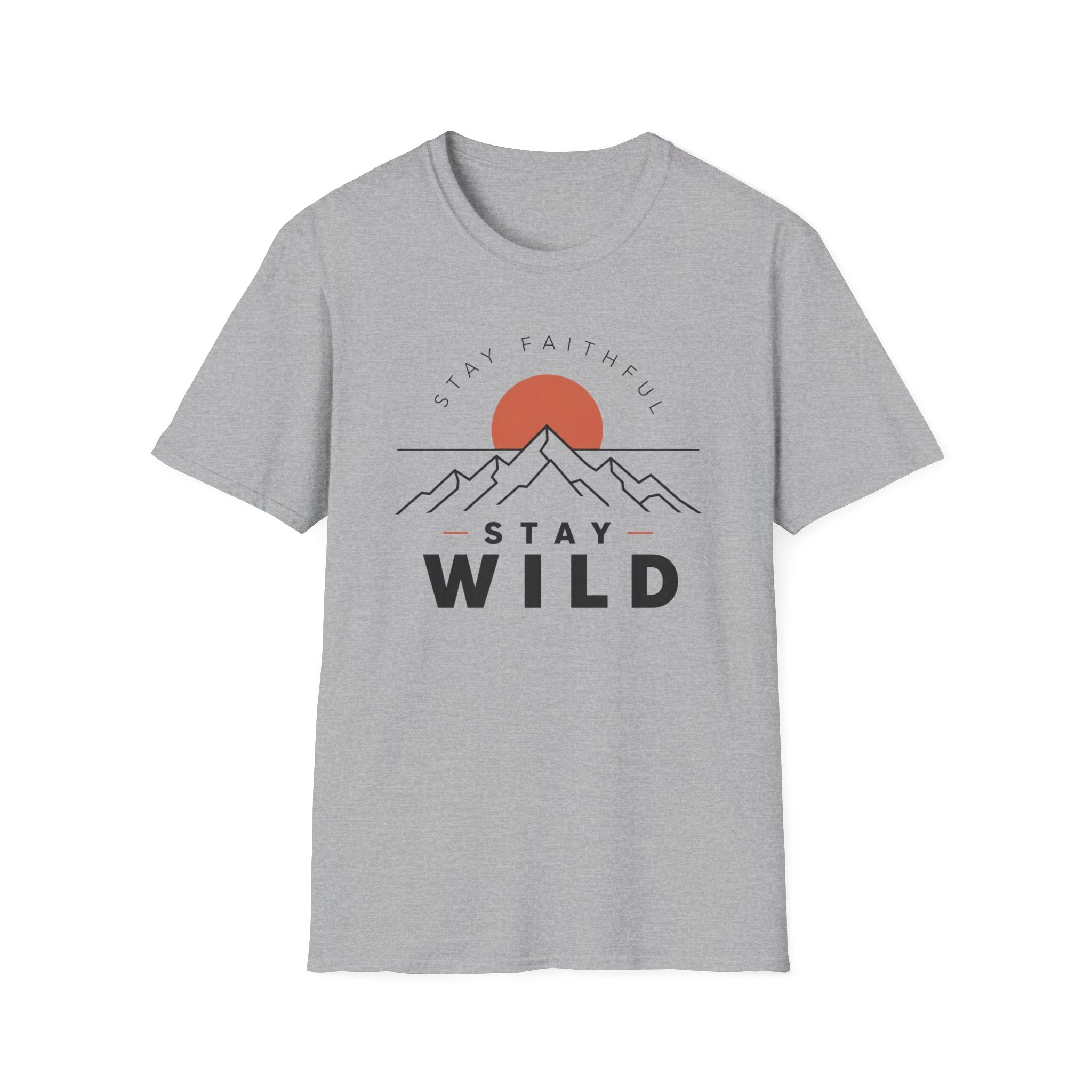 Stay Faithful Stay Wild Minimal T-Shirt