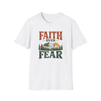 Faith Over Fear Rugged Mountain T-Shirt