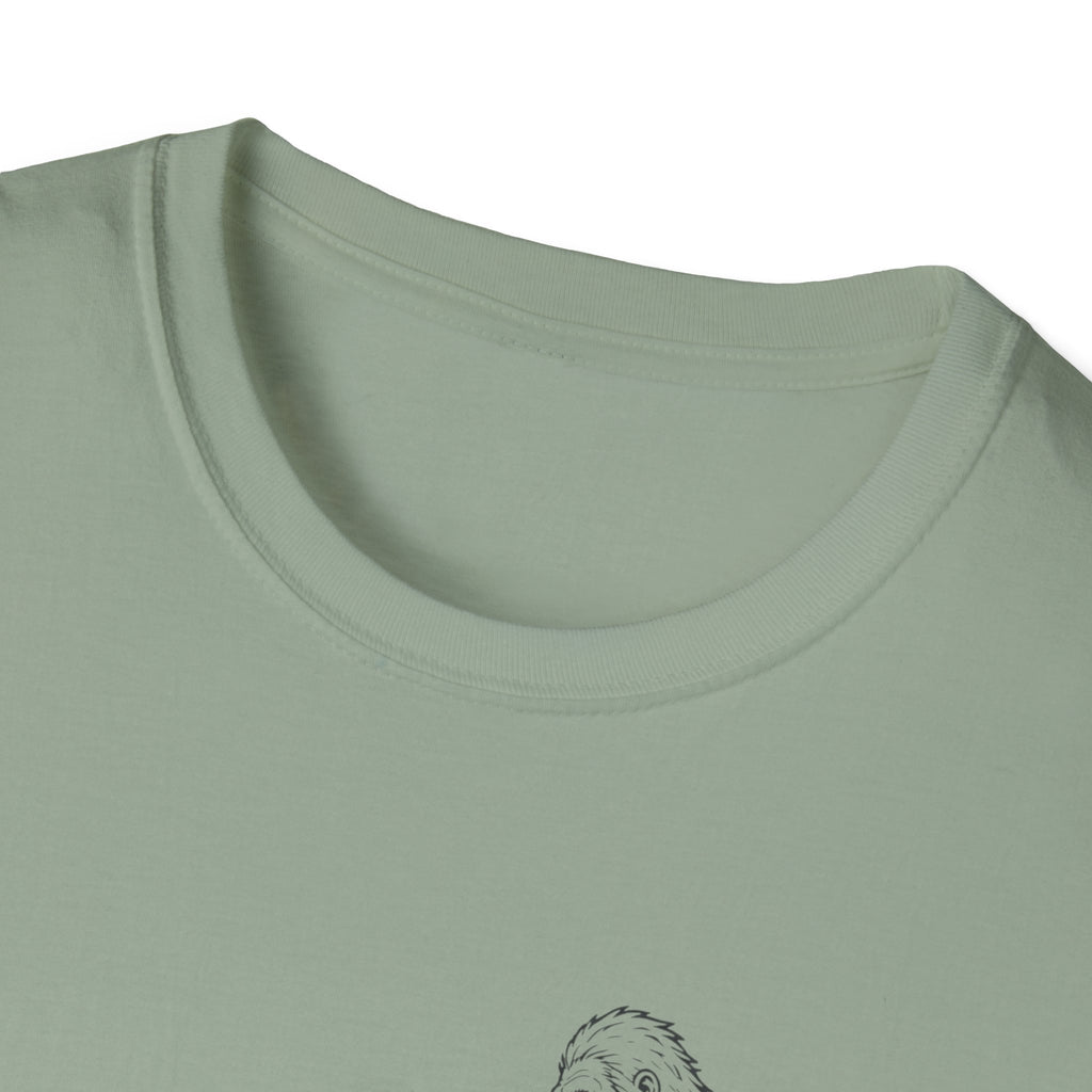Bigfoot Be Still Holding Cross T-Shirt