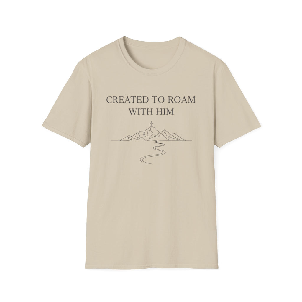 Created To Roam Line Art T-Shirt