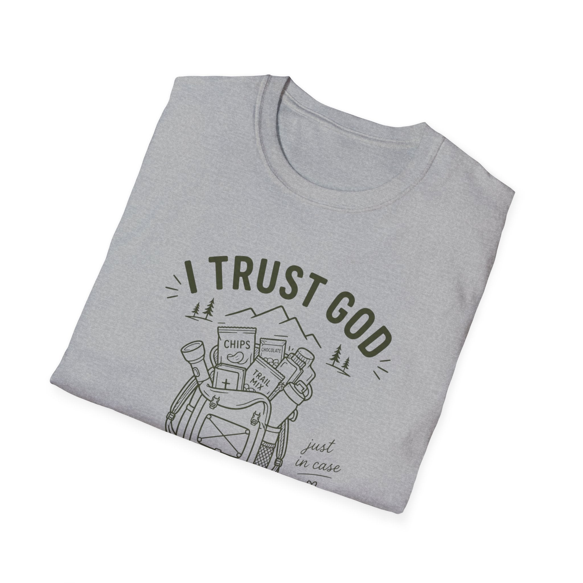 I Trust God But I Overpacked T-Shirt