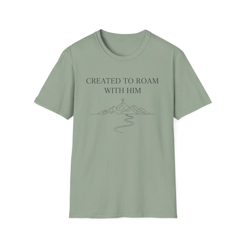 Created To Roam Line Art T-Shirt