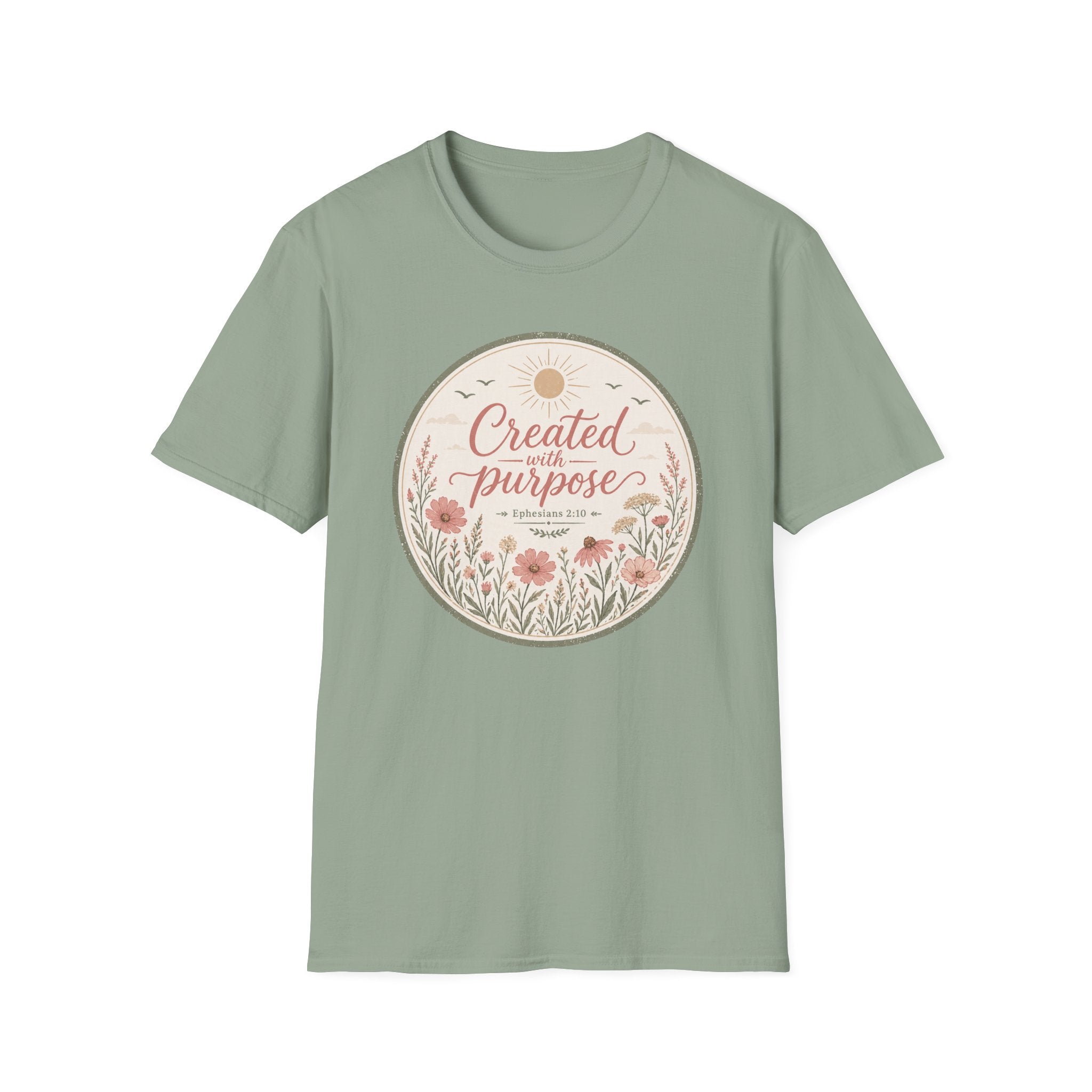 Created with Purpose Badge T-Shirt