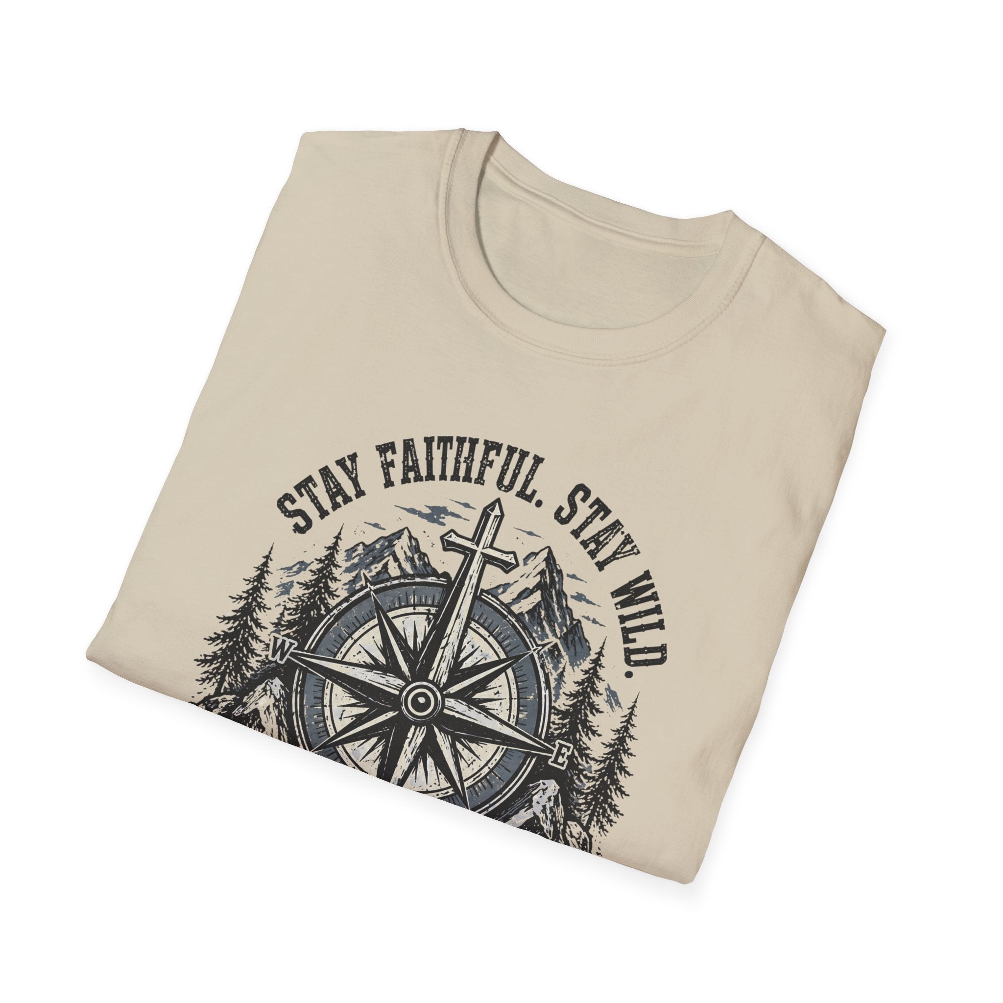Stay Faithful Stay Wild Compass T-Shirt