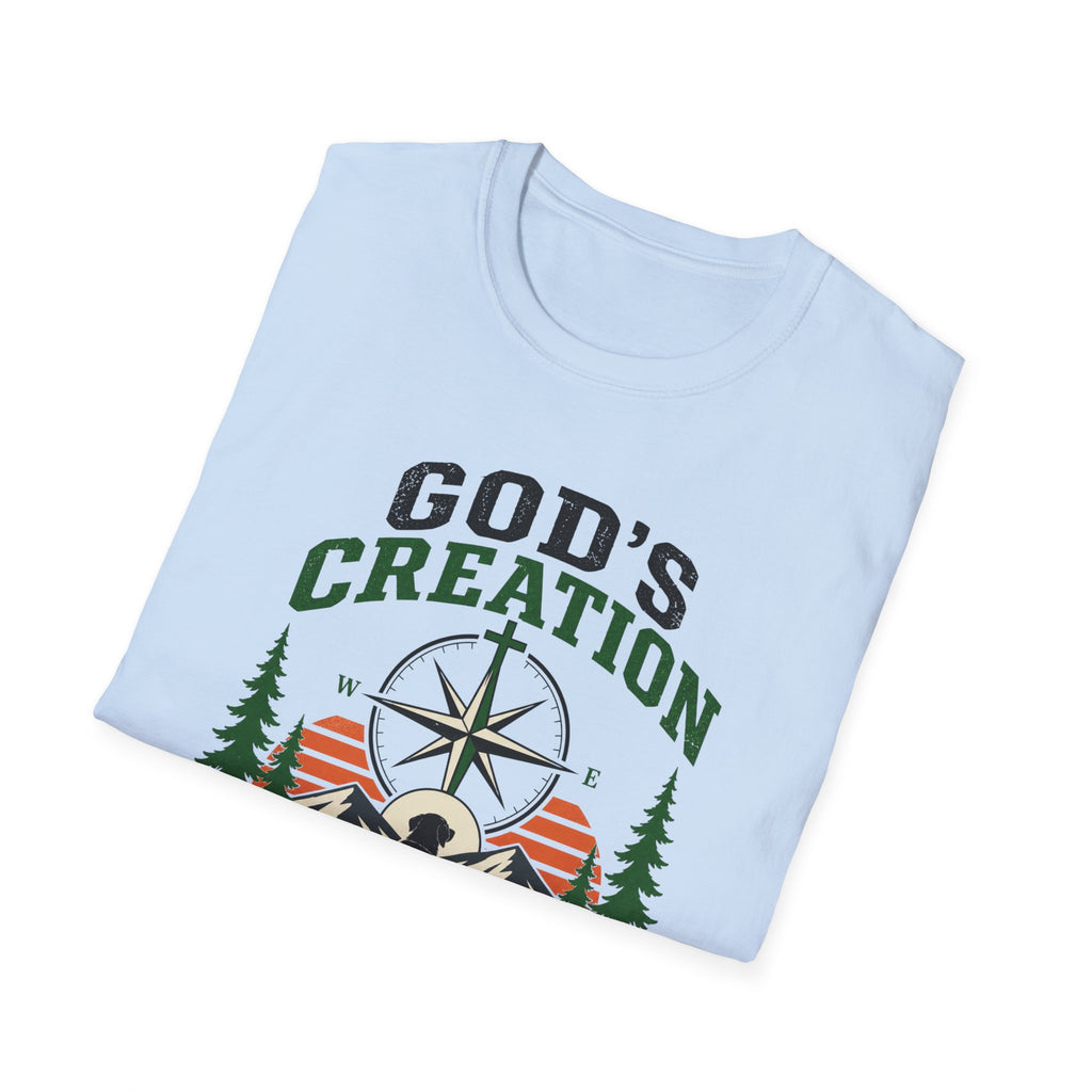 Gods Creation with Dog Compass T-Shirt