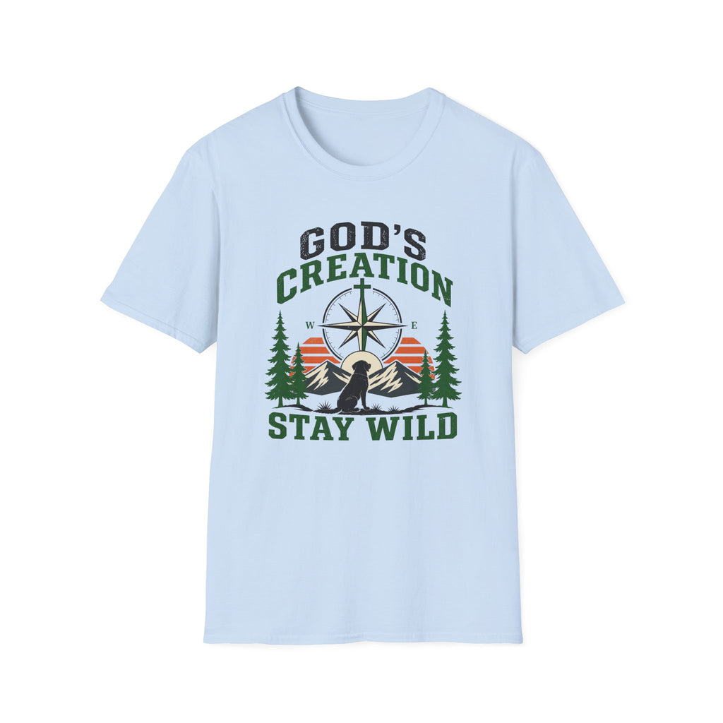Gods Creation with Dog Compass T-Shirt