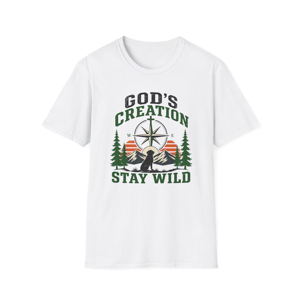 Gods Creation with Dog Compass T-Shirt