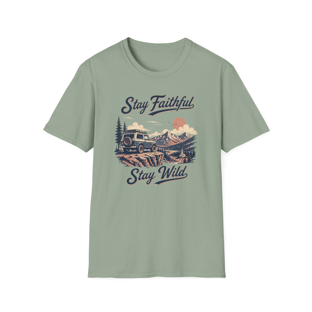 Stay Faithful Stay Wild SUV T-Shirt