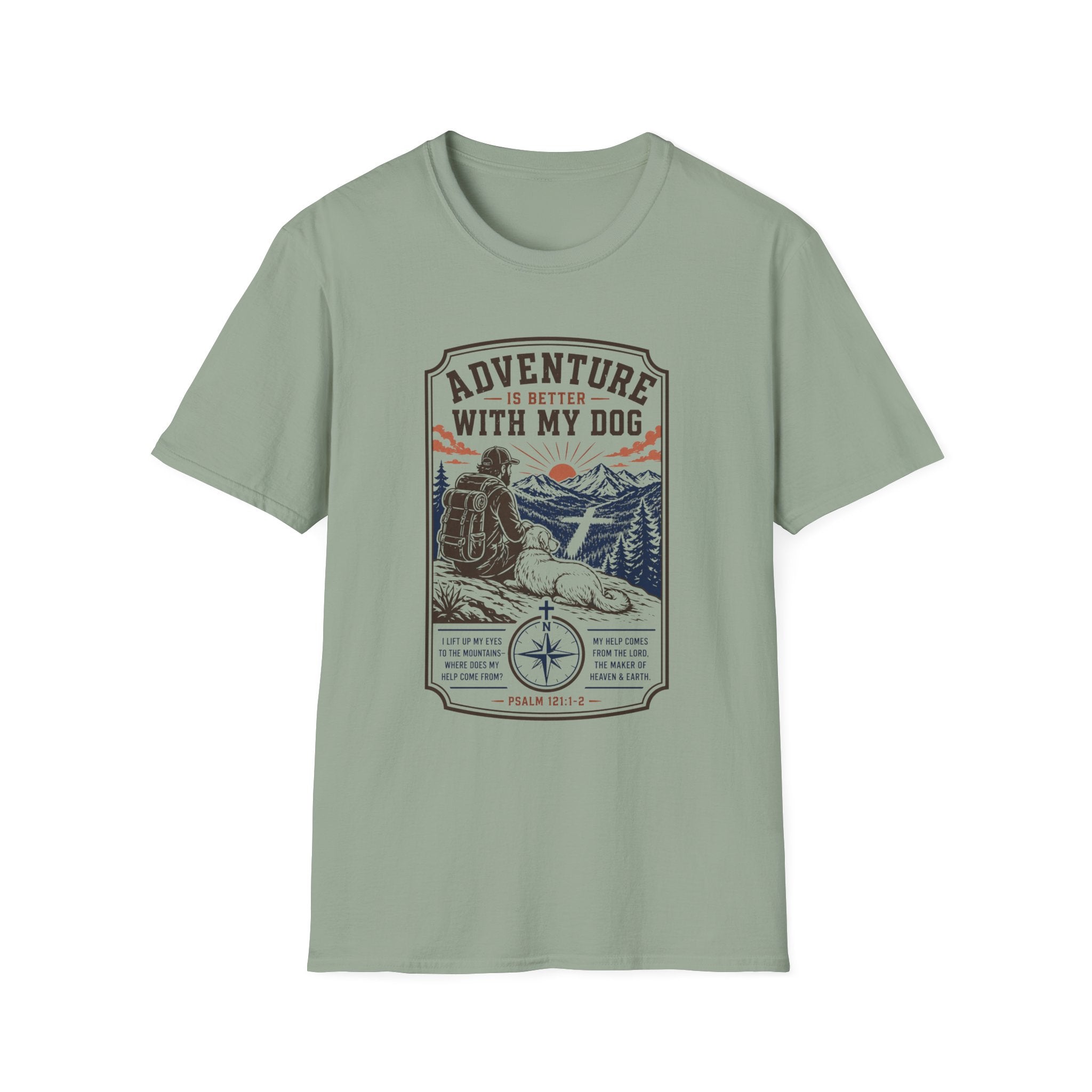 Adventure Is Better With My Dog Badge T-Shirt