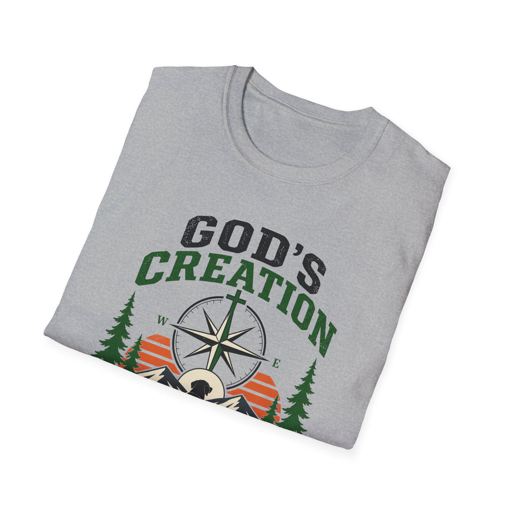 Gods Creation with Dog Compass T-Shirt