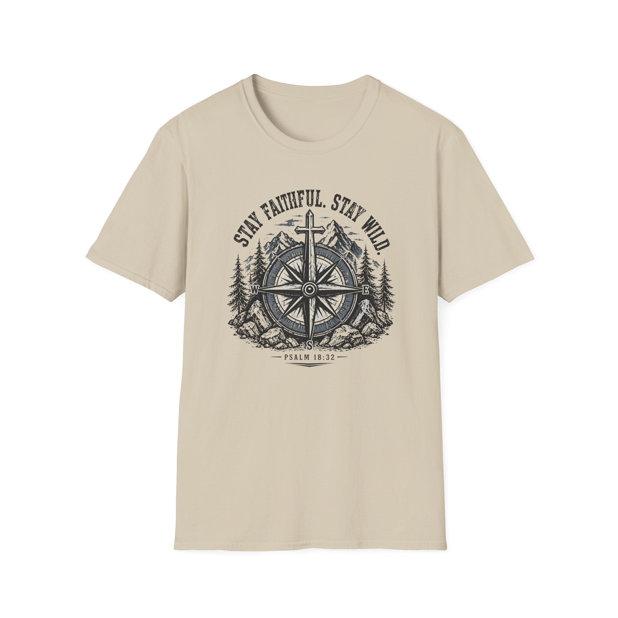 Stay Faithful Stay Wild Compass T-Shirt