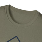 Bigfoot on Mountain Cross T-Shirt