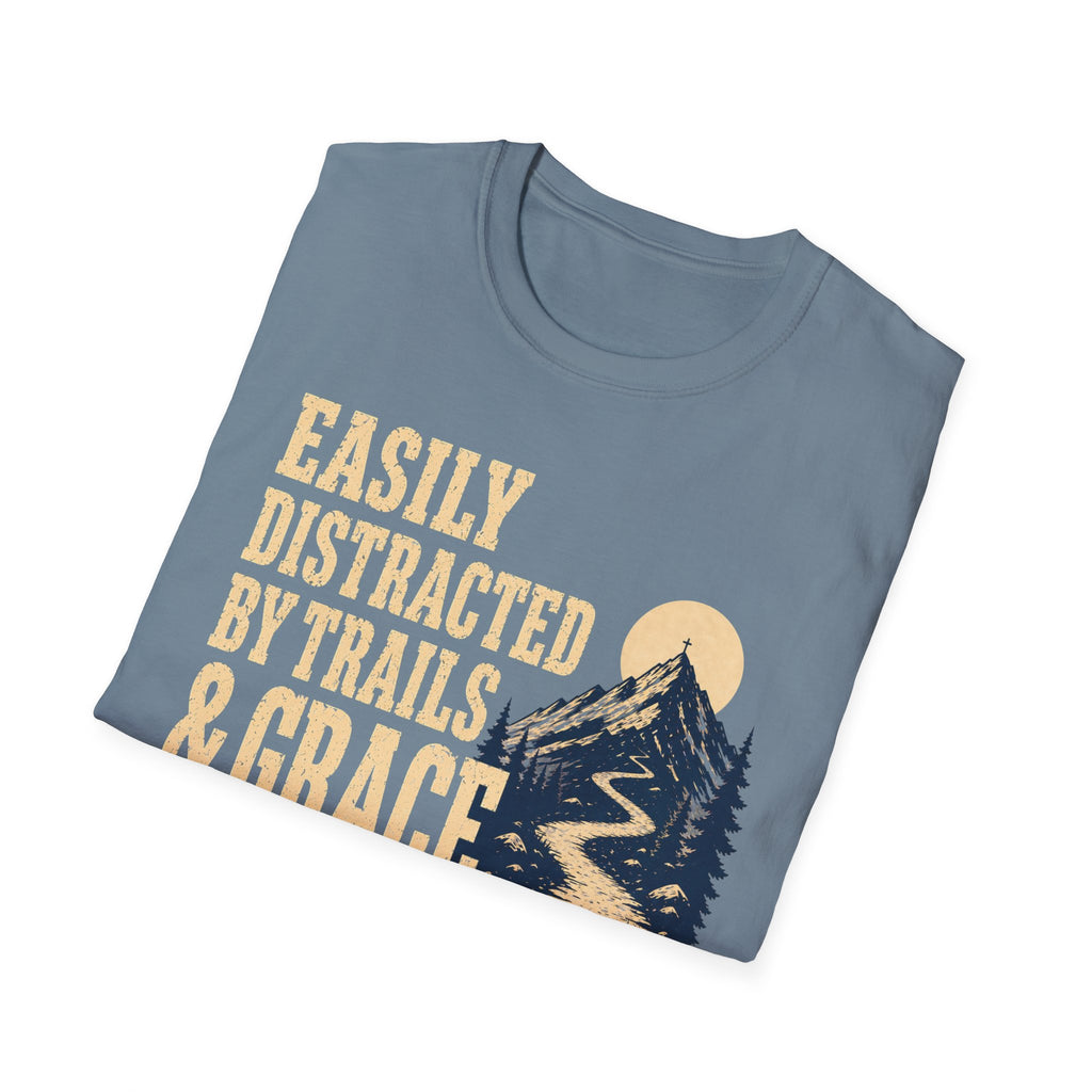 Easily Distracted Trails & Grace Minimal T-Shirt