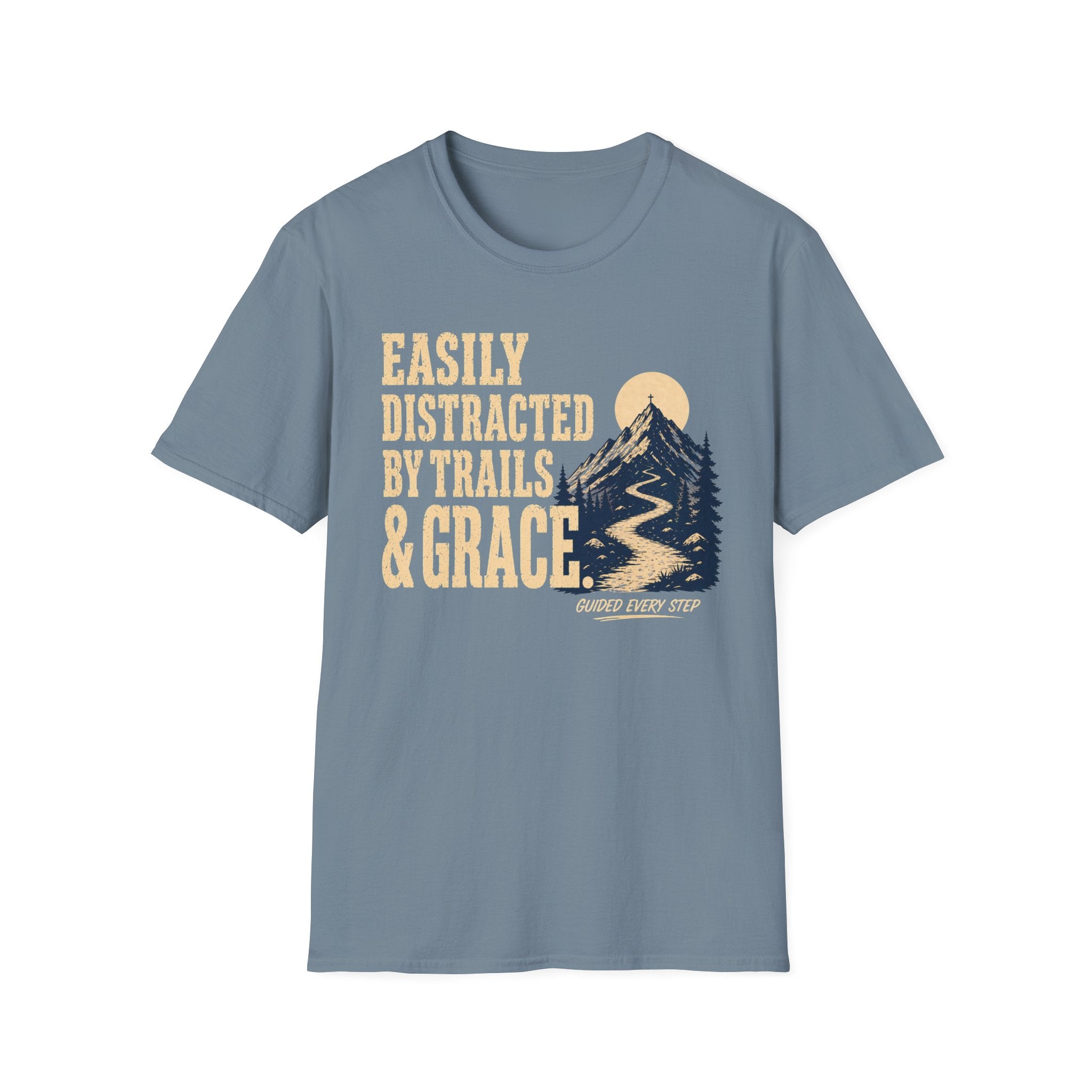 Easily Distracted Trails & Grace Minimal T-Shirt