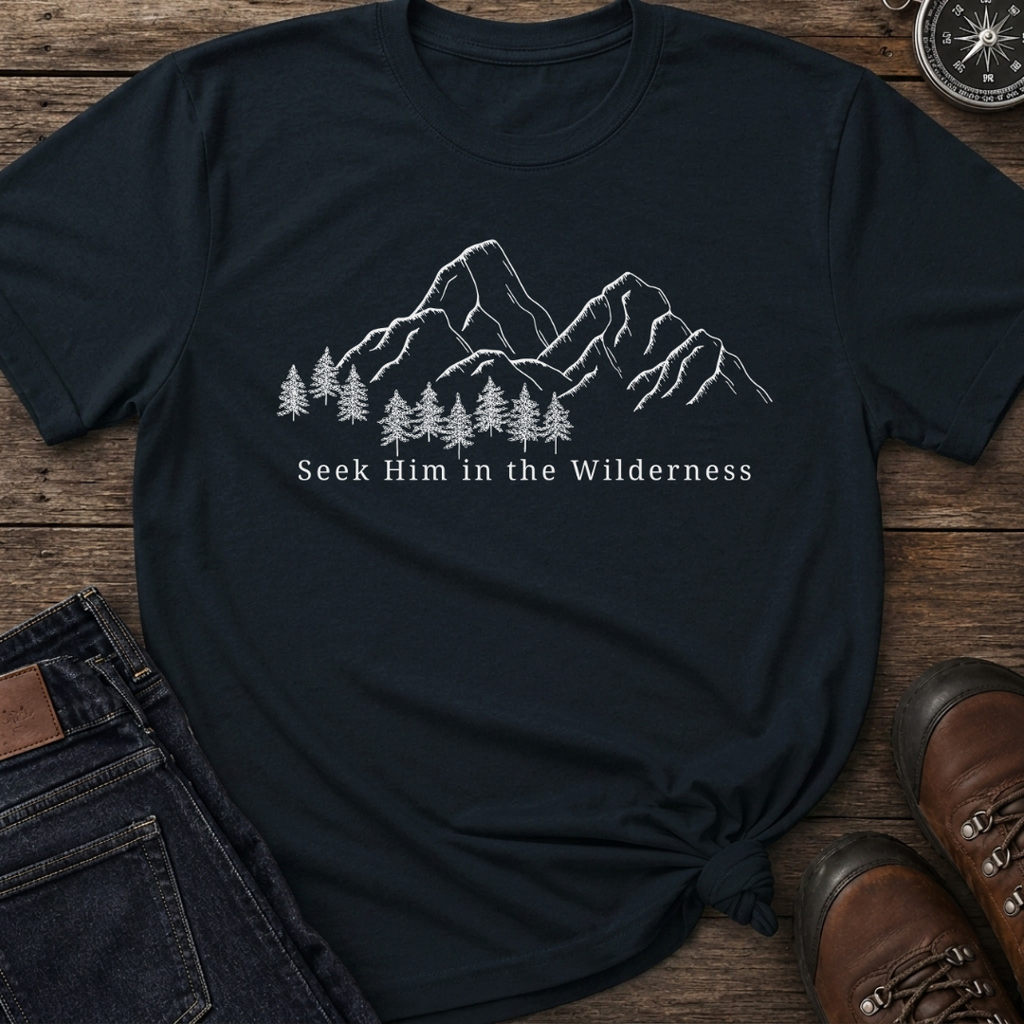Seek Him Wilderness Dk T-Shirt