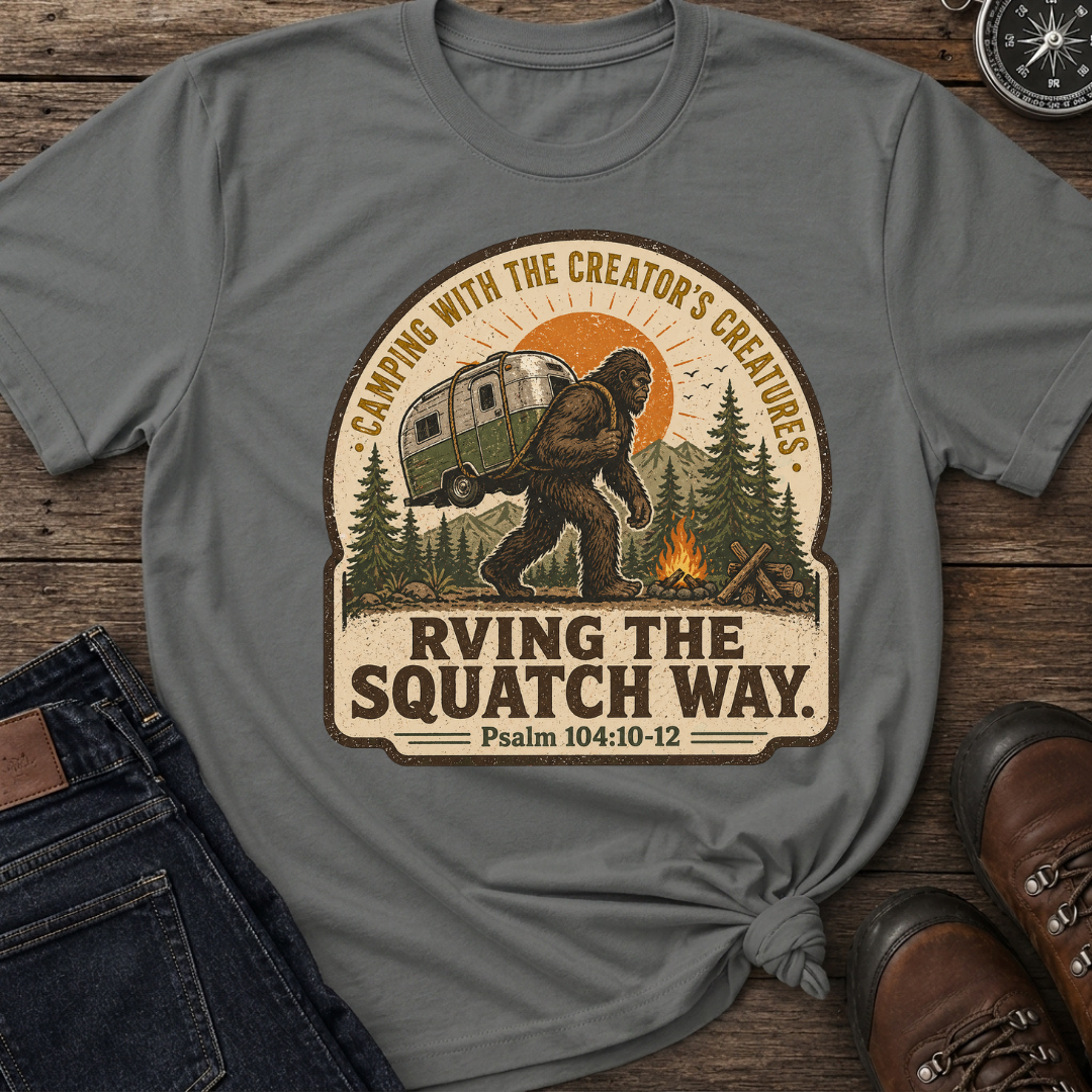 RVing Squatch Way T-Shirt