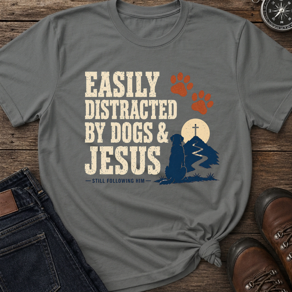 Distracted Dogs & Jesus T-Shirt