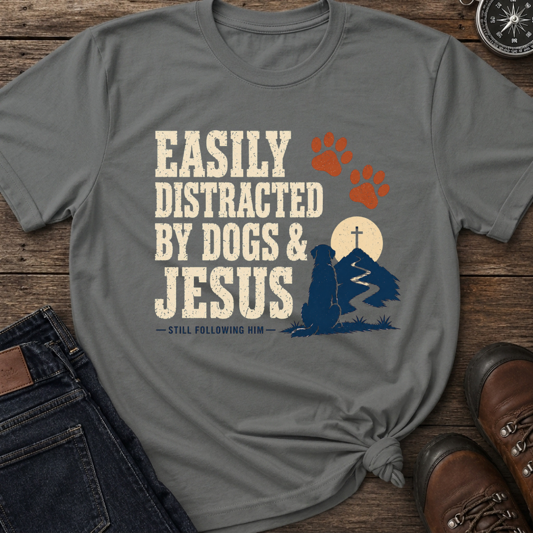 Distracted Dogs & Jesus T-Shirt