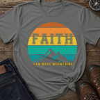 Faith Retro Sunset T-Shirt