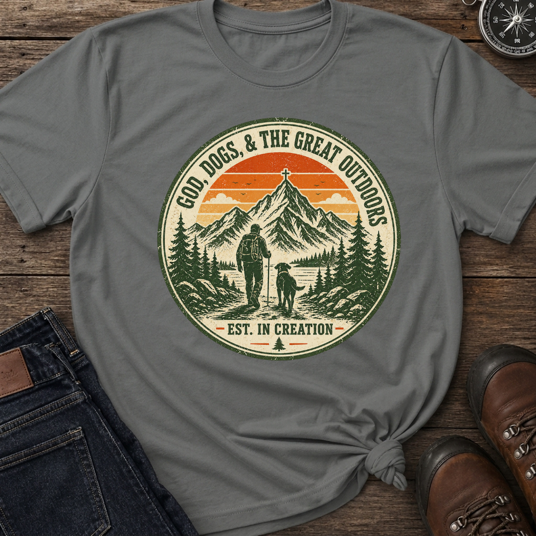 God Dogs Outdoors Badge T-Shirt