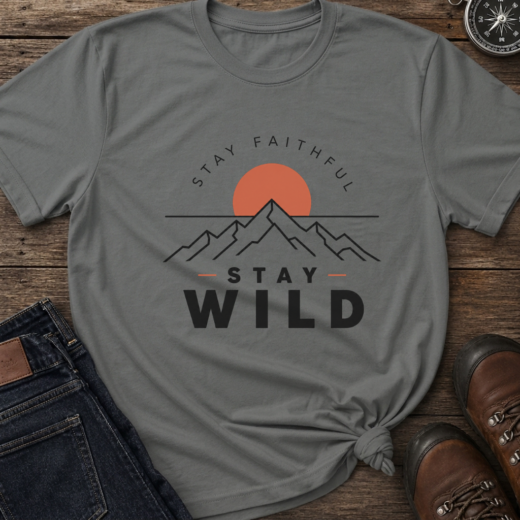 Stay Faithful Minimal T-Shirt
