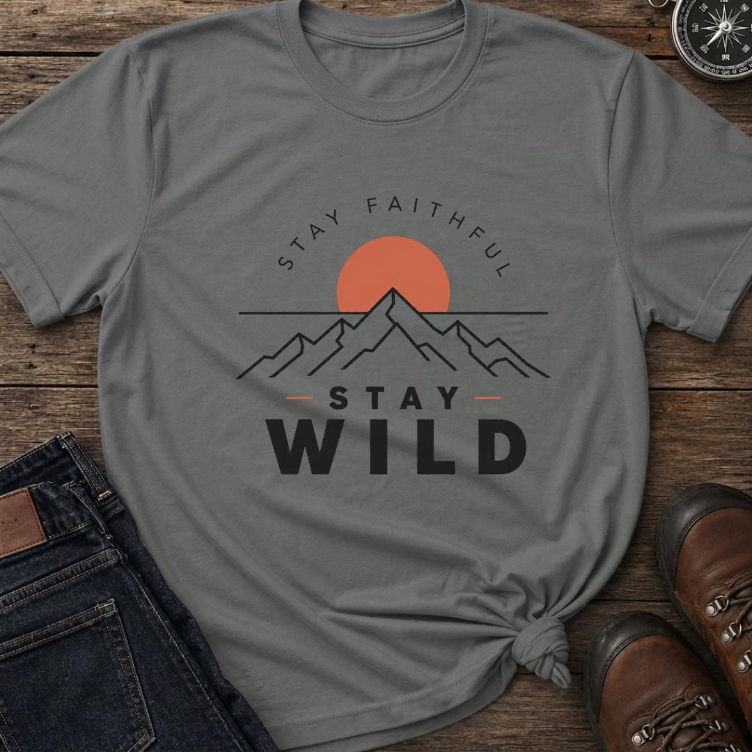 Stay Faithful Minimal T-Shirt