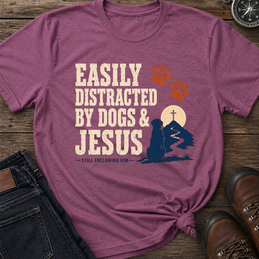Distracted Dogs & Jesus T-Shirt