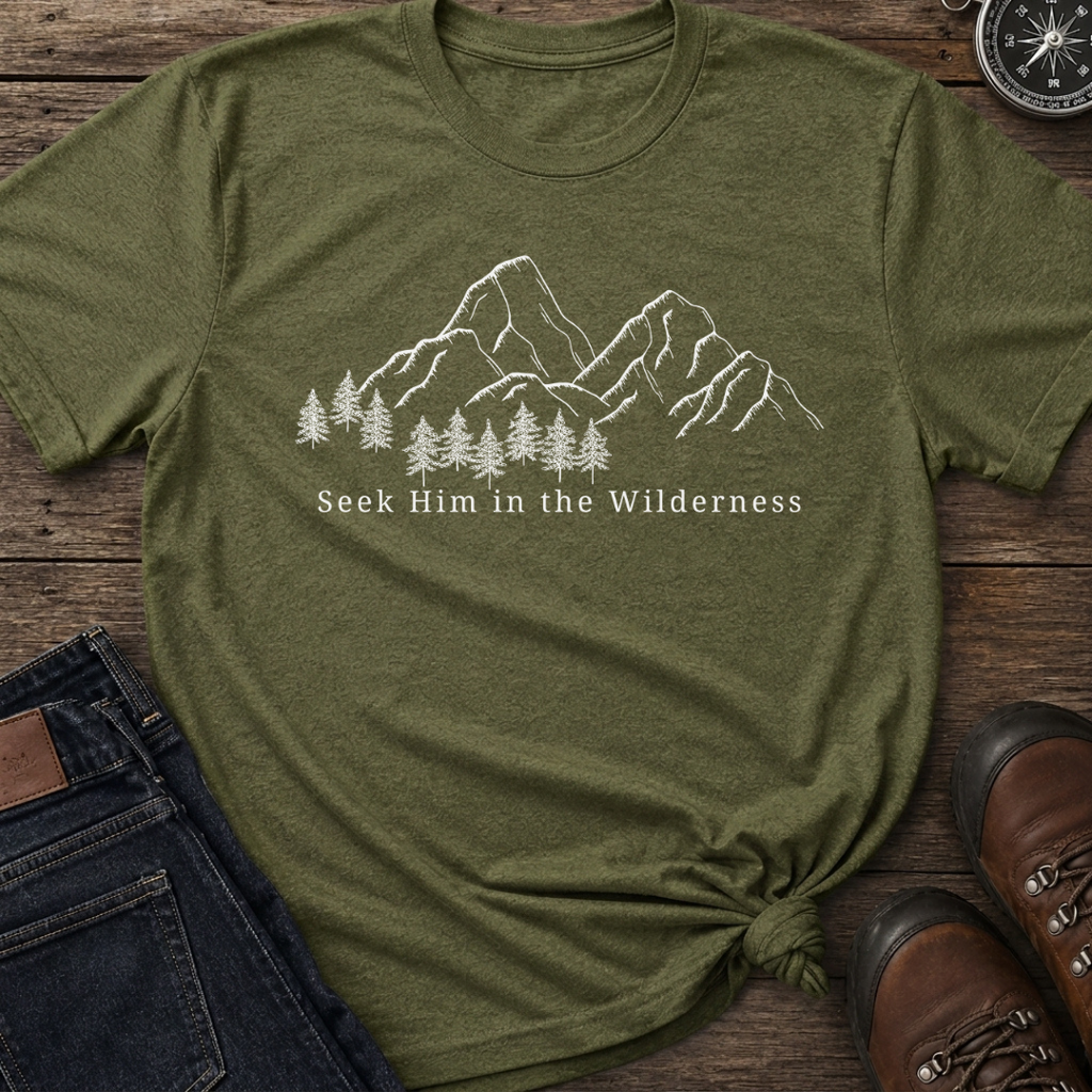 Seek Him Wilderness Dk T-Shirt