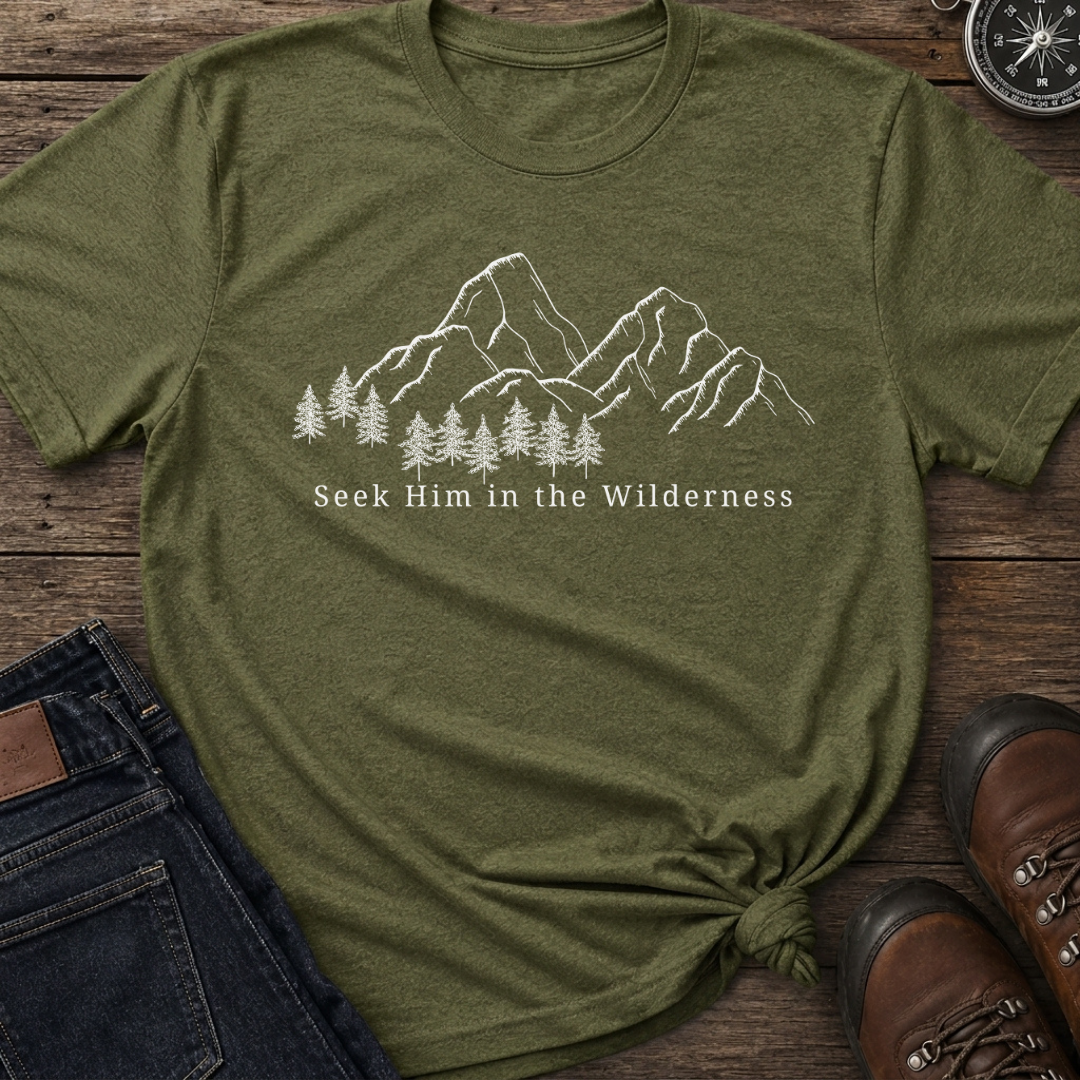 Seek Him Wilderness Dk T-Shirt