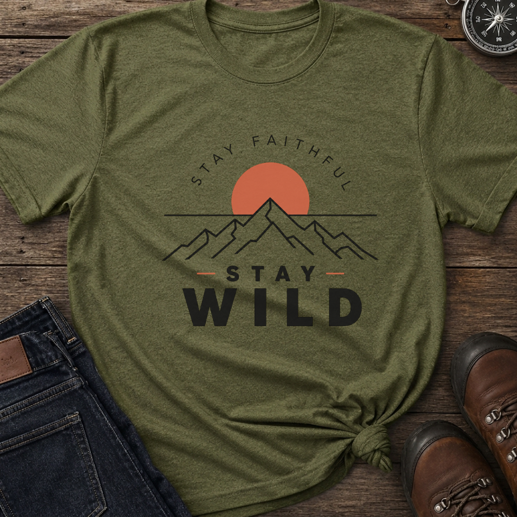 Stay Faithful Minimal T-Shirt