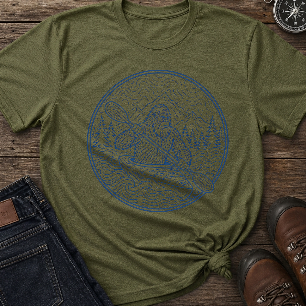 Bigfoot Kayaking T-Shirt