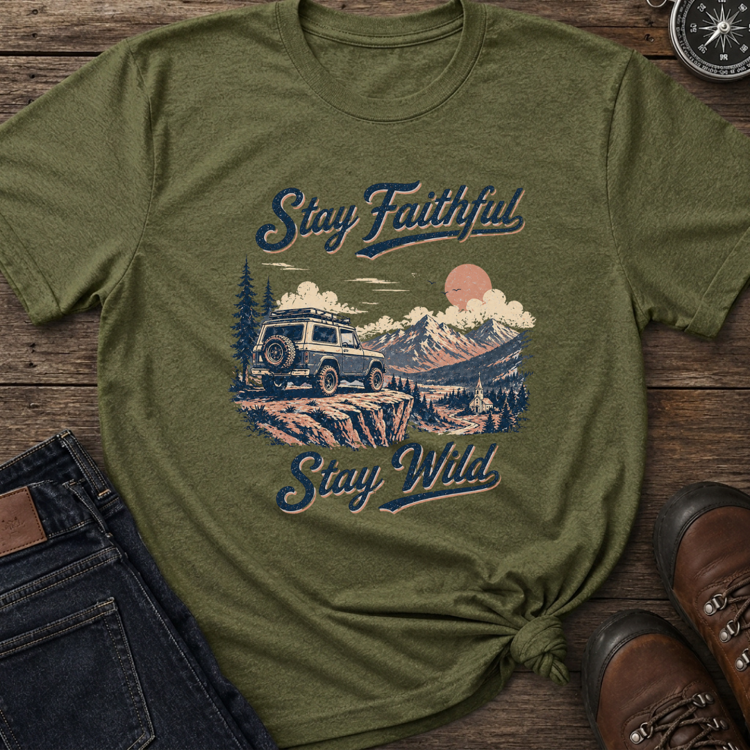 Stay Faithful Wild SUV T-Shirt