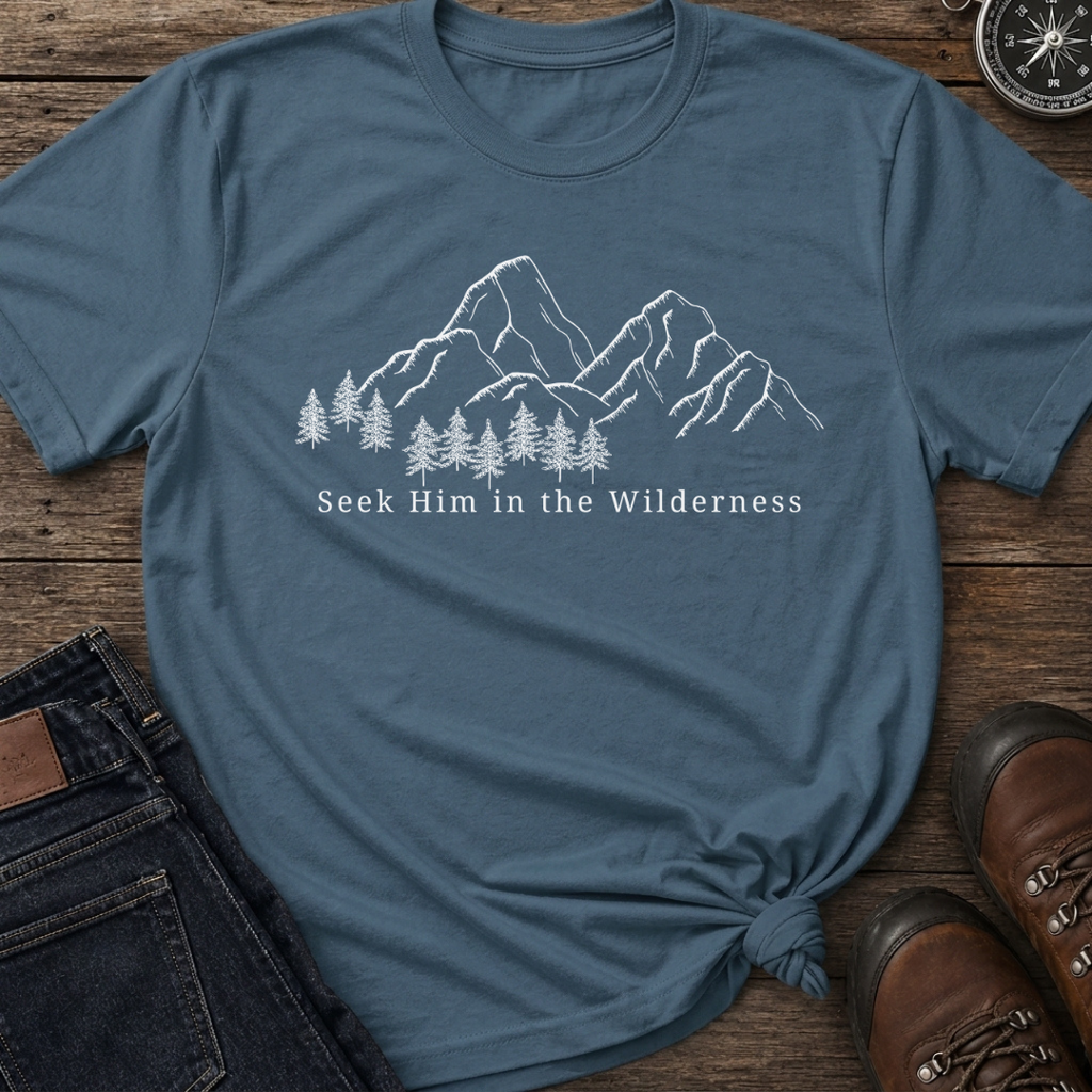 Seek Him Wilderness Dk T-Shirt