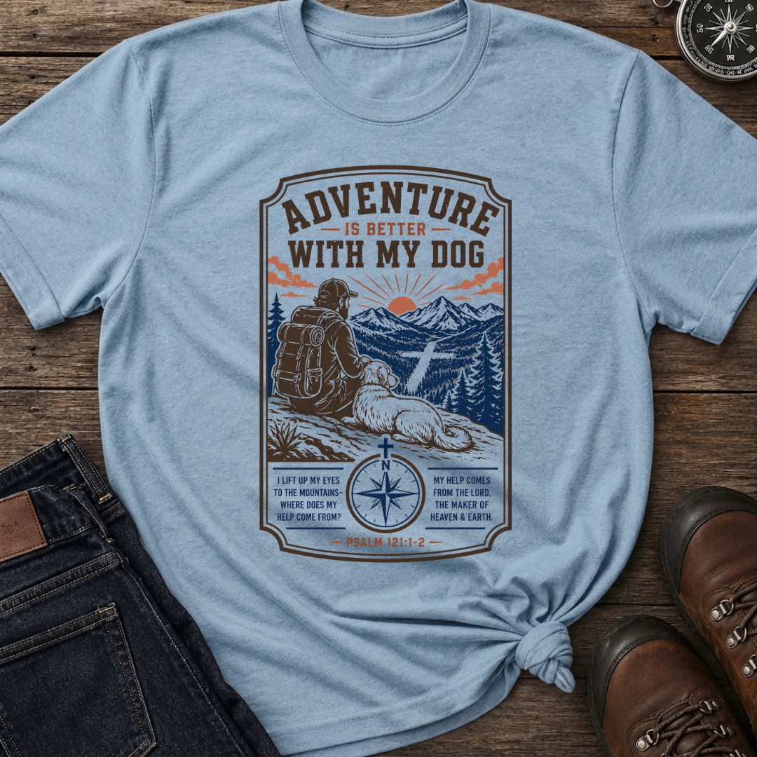 Adventure With Dog T-Shirt
