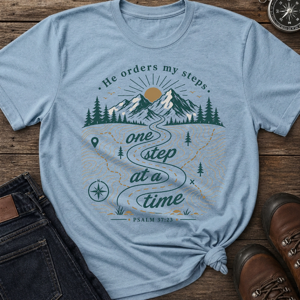 He Orders My Steps T-Shirt