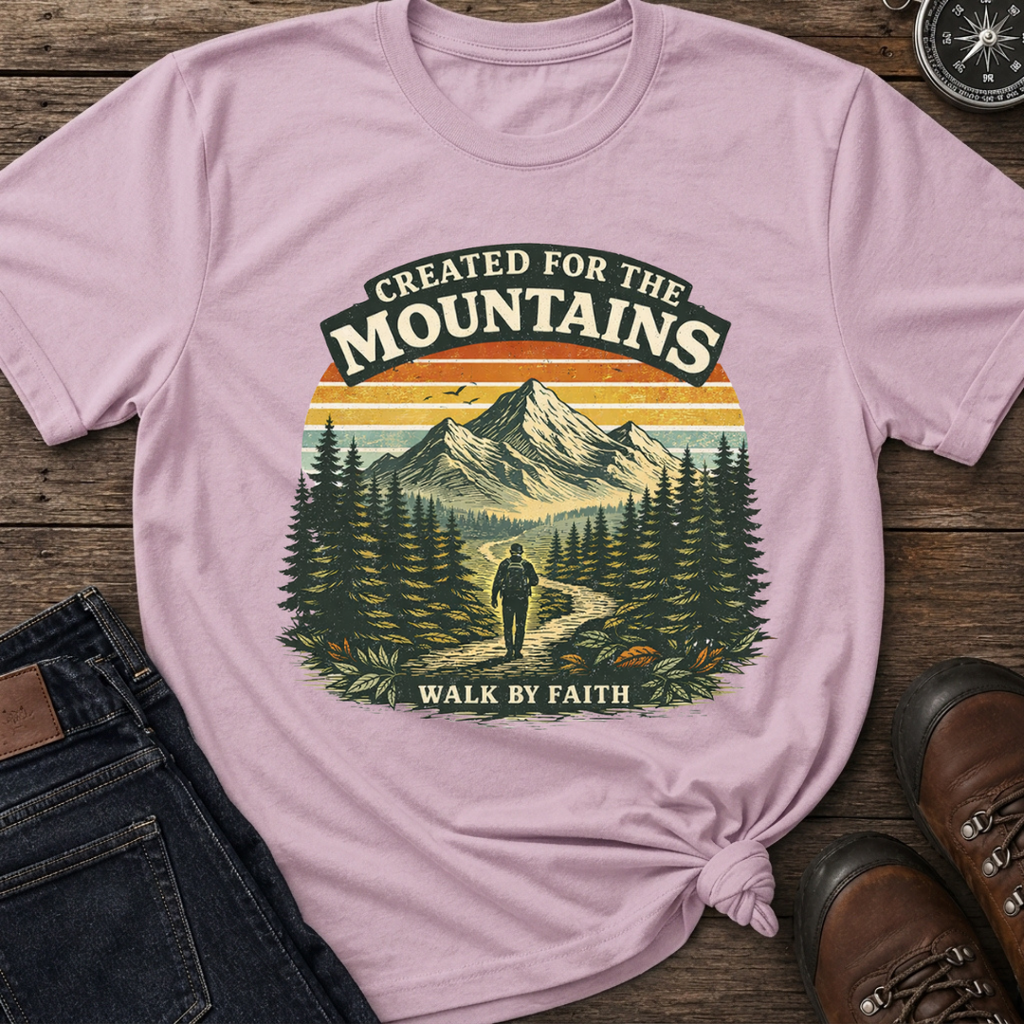 Created for Mountains T-Shirt