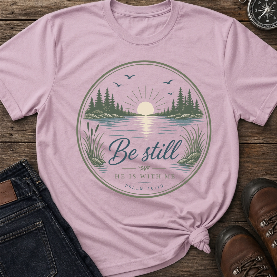 Be Still Badge T-Shirt